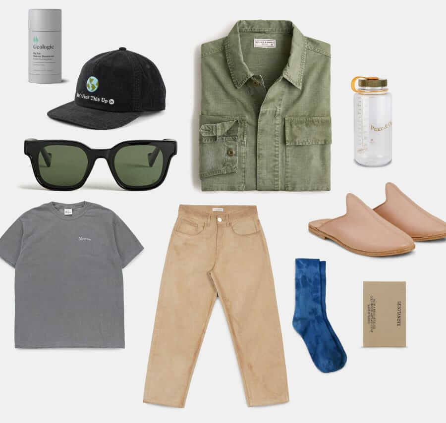 Men's eco-conscious outfit inspiration