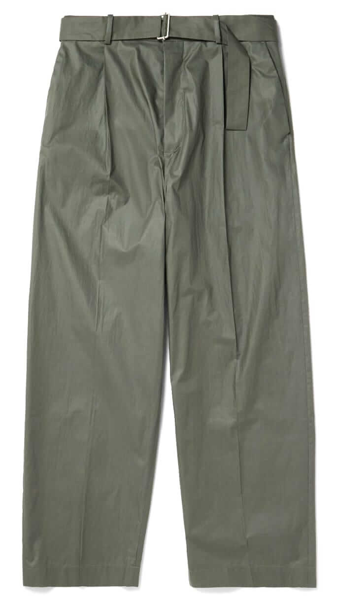 acne studios pasoro belted trouser