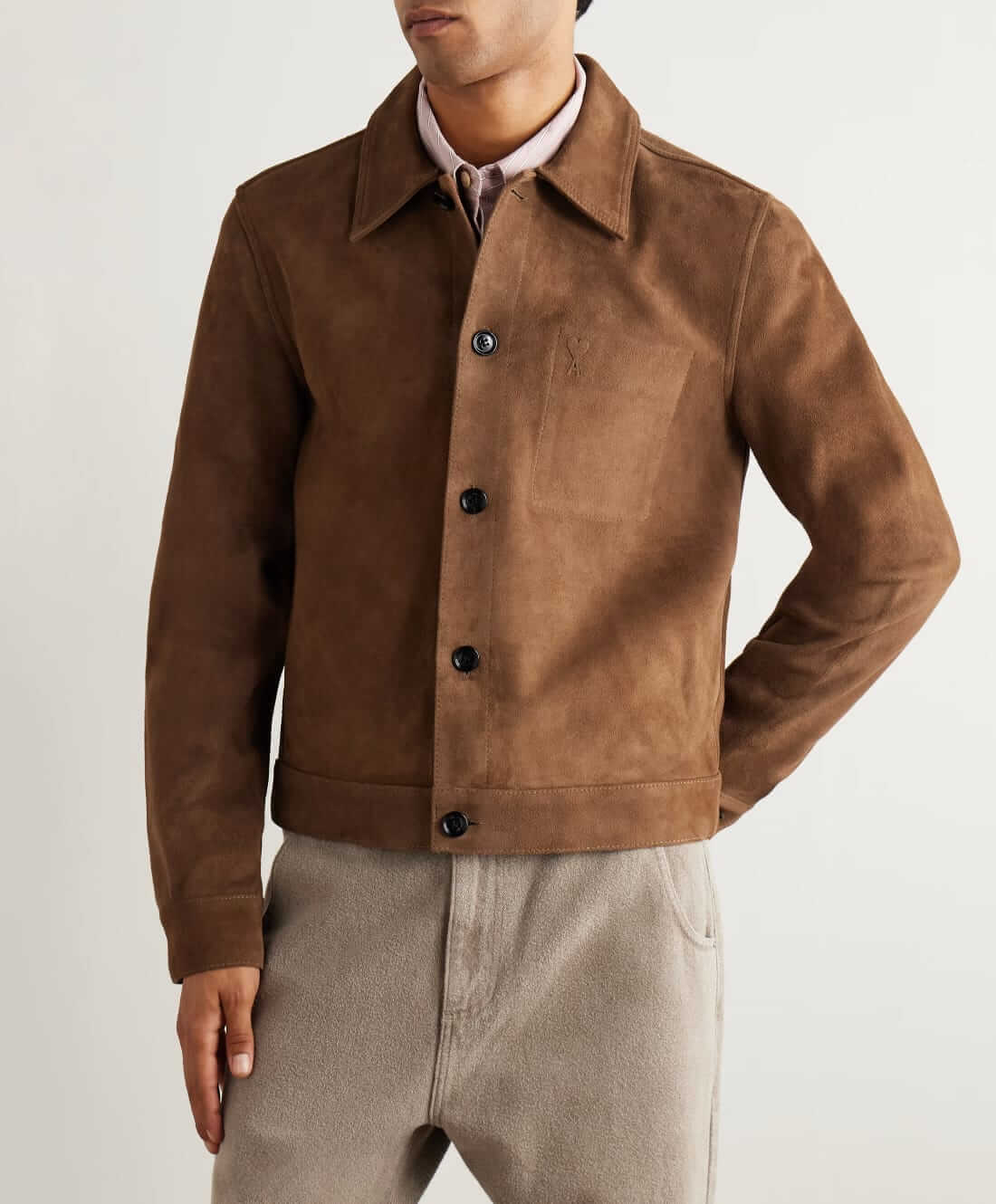 ami paris suede jacket