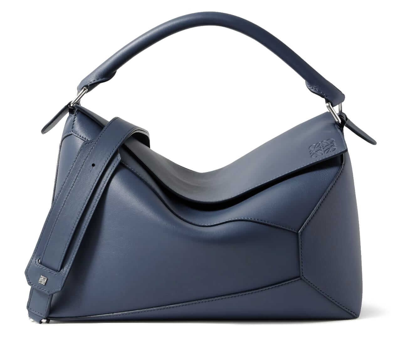 loewe puzzle edge leather messenger bag