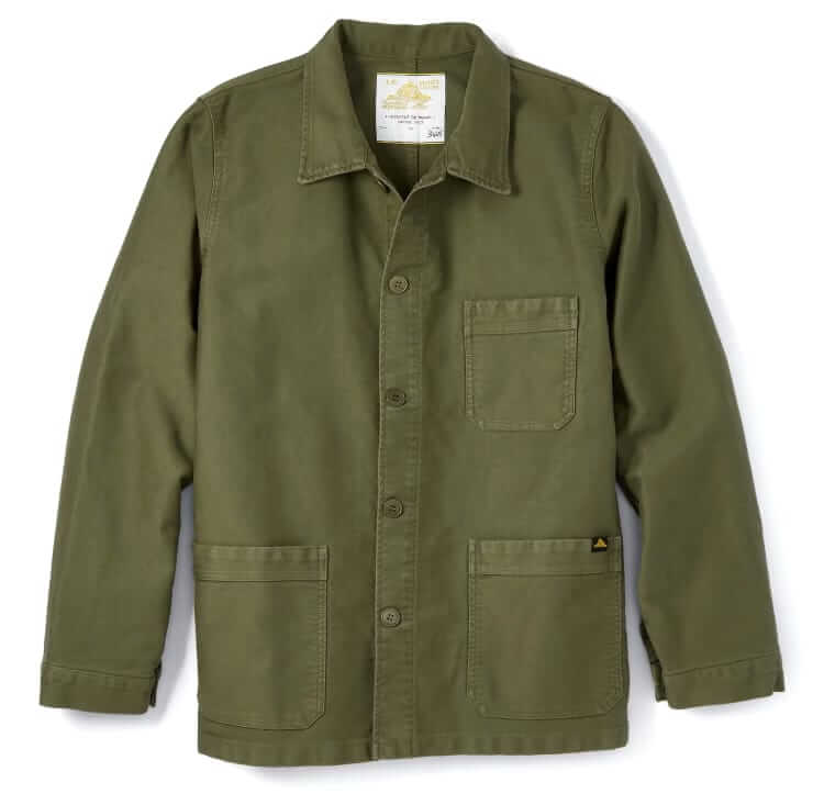 le mont st michel moleskin work jacket