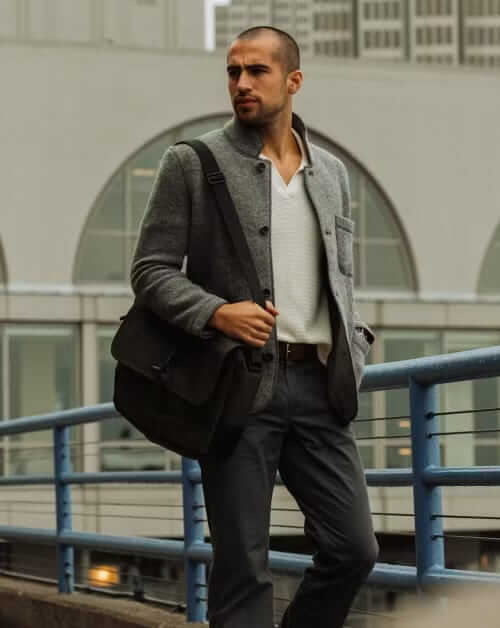 Men's fall office wardrobe at Huckberry