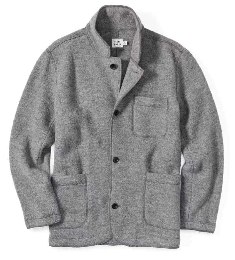 Flint and Tinder Boiled Wool Chore Blazer