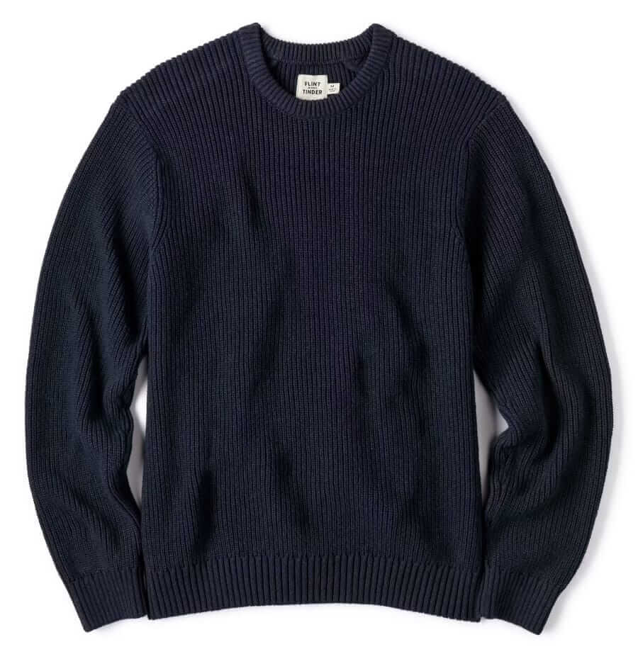 Flint and Tinder Bolinas recycled cotton crewneck sweater