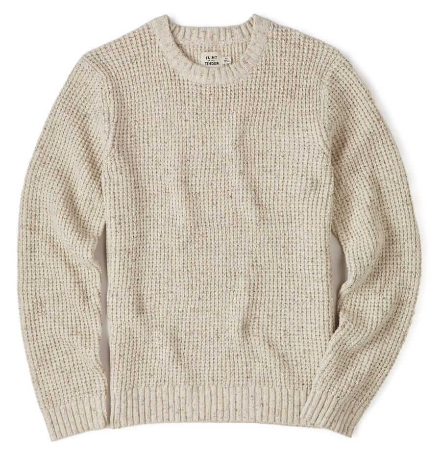 Flint and Tinder Recycled cotton headlands sweater