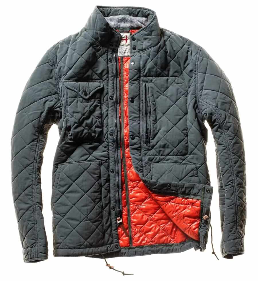 Relwen Quilted insulated tanker jacket