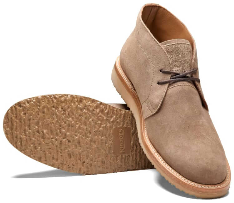 rhodes wedge suede boot