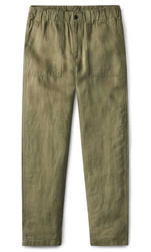 Buck Mason Linen Fatigue Pant