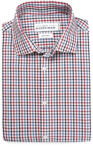 Mizzen+Main Price Checked Shirt