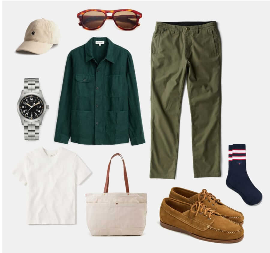 Men's road trip outfit inspiration