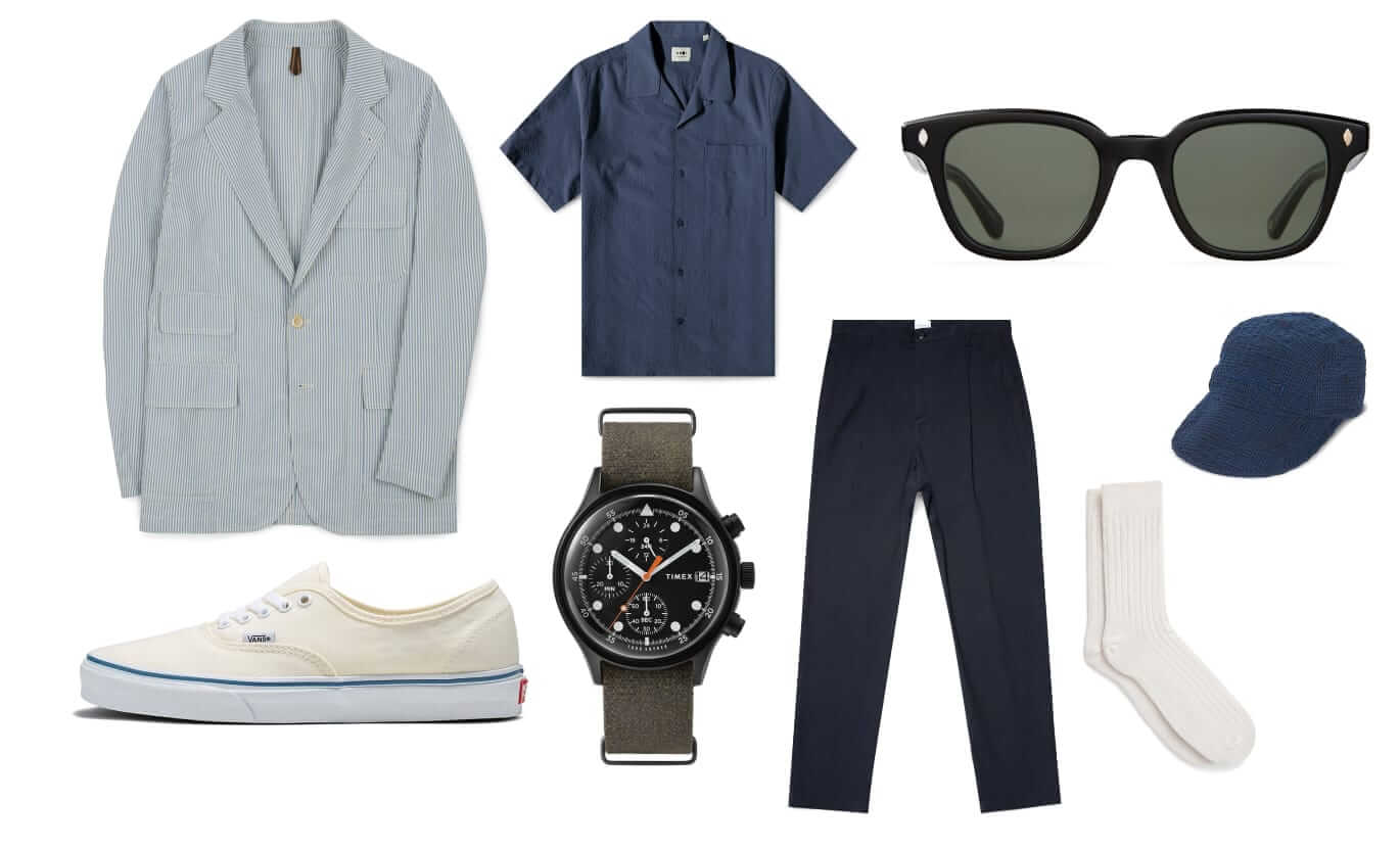 Men's seersucker outfit inspiration
