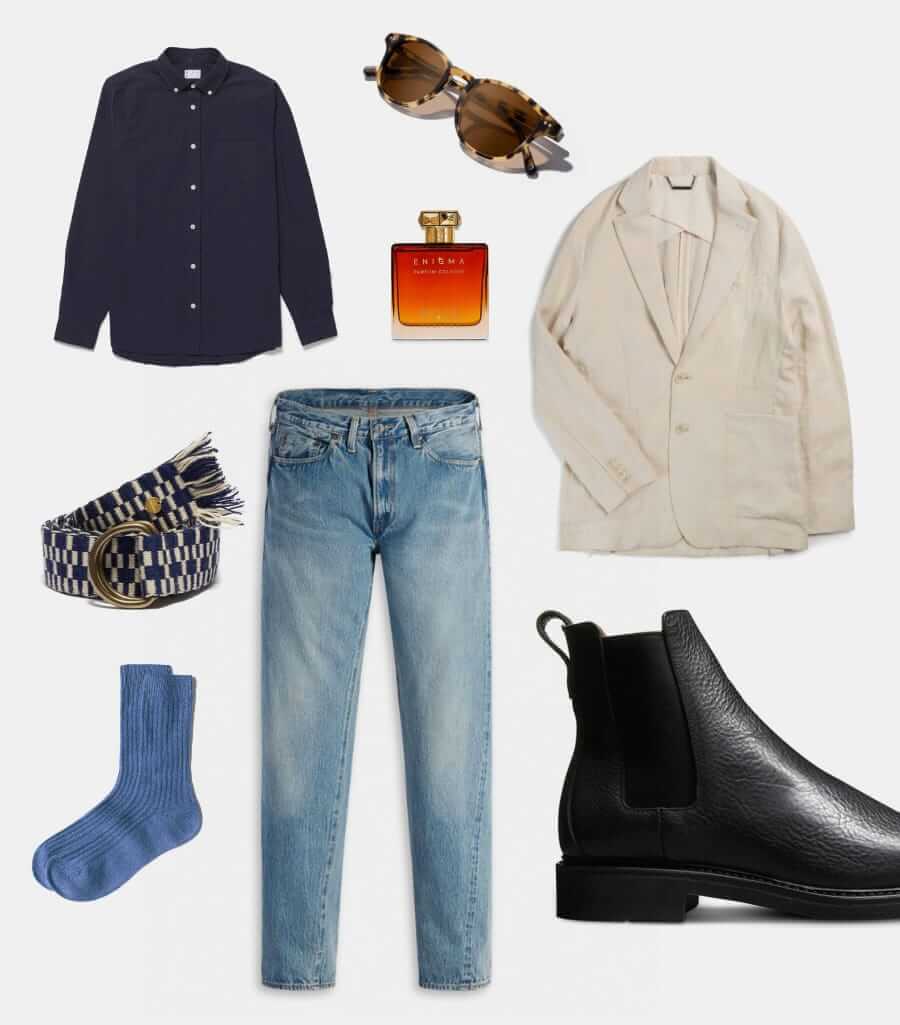 Men's solo date night outfit inspiration