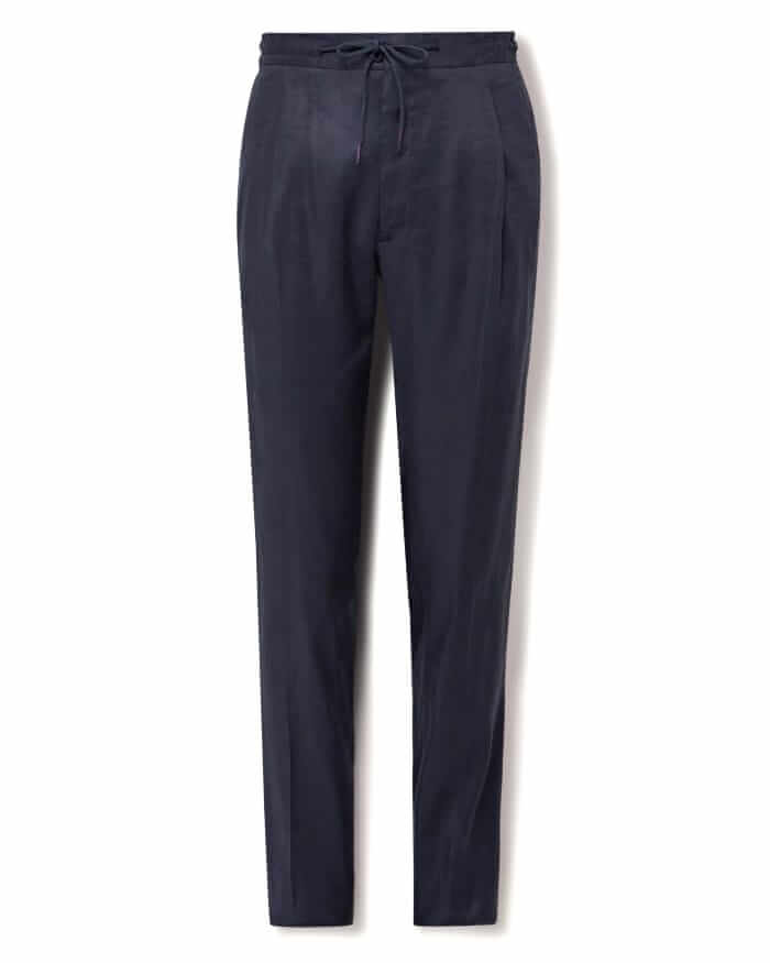 Lardini Linen Drawstring Trouser