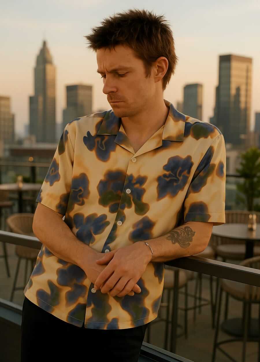 Men's summer cocktail hour outfit