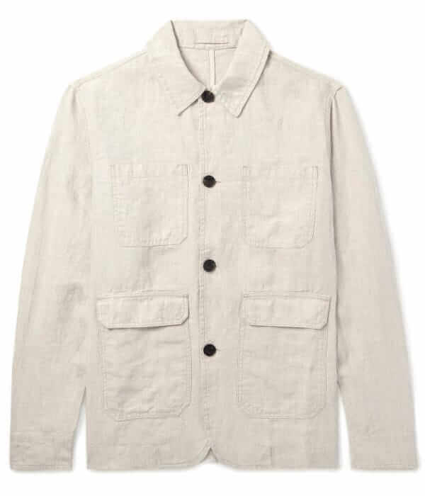Mr P. Linen overshirt