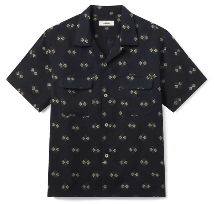 buck mason draped linen shirt