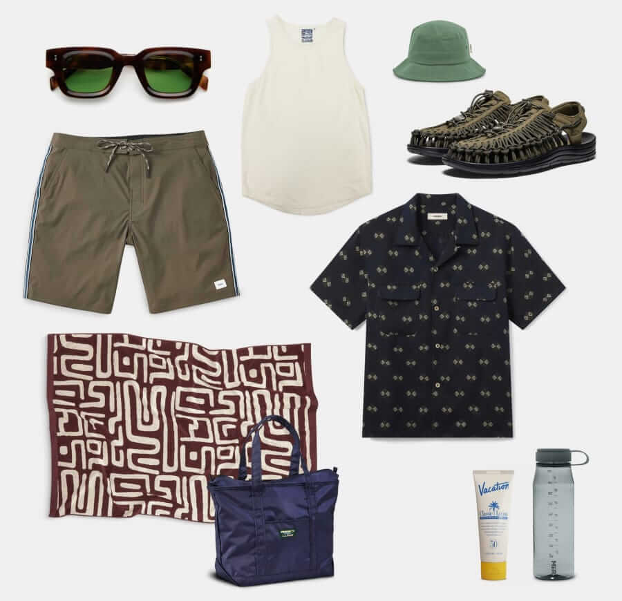 Men's summer swim outfit inspiration