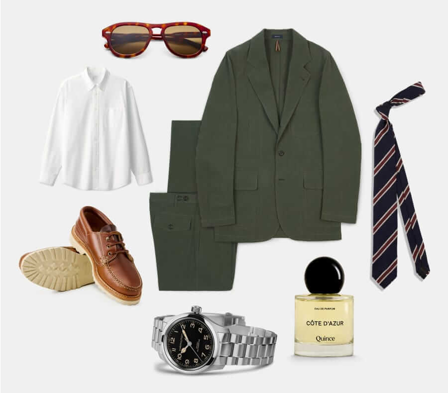 Men's summer wedding outfit inspiration