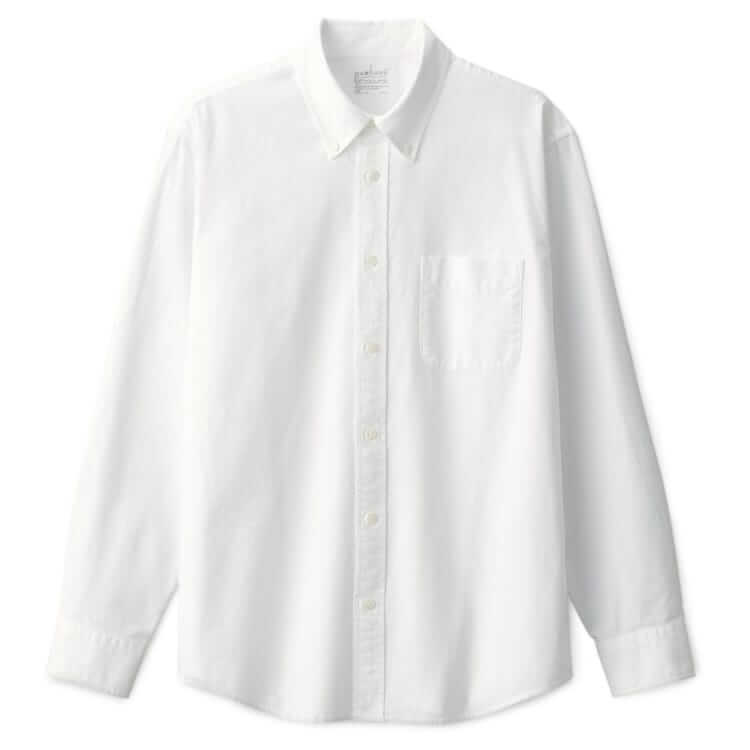 muji washed oxford shirt