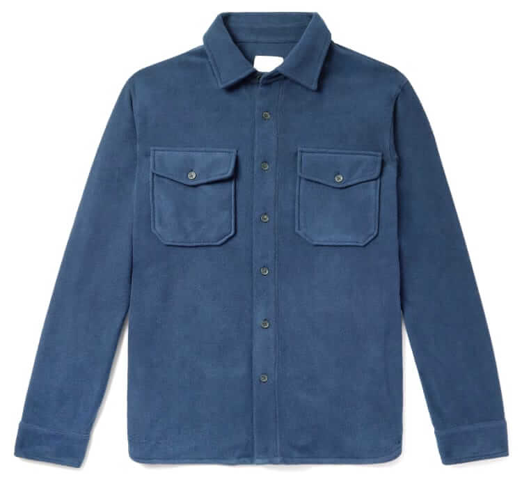 aime leon dore fleece shirt