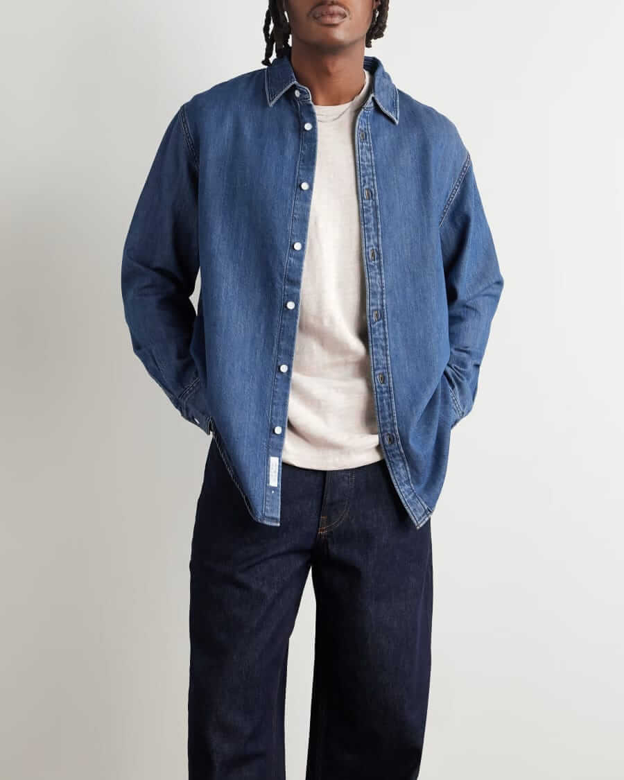rag & bone finch denim shirt