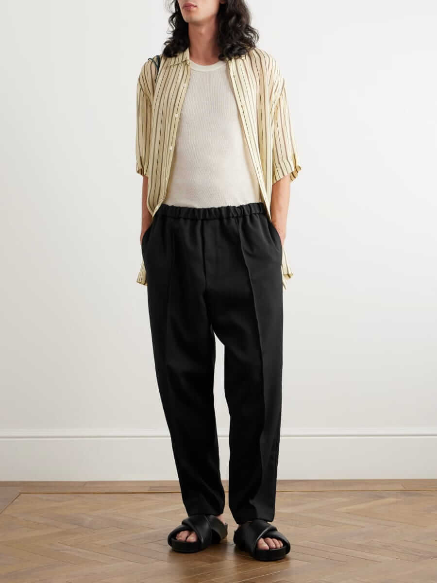 Jil Sander Tapered gabardine trouser