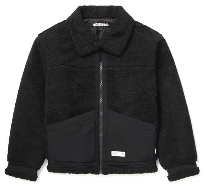 Neighborhood B-3 shell-trimmed fleece