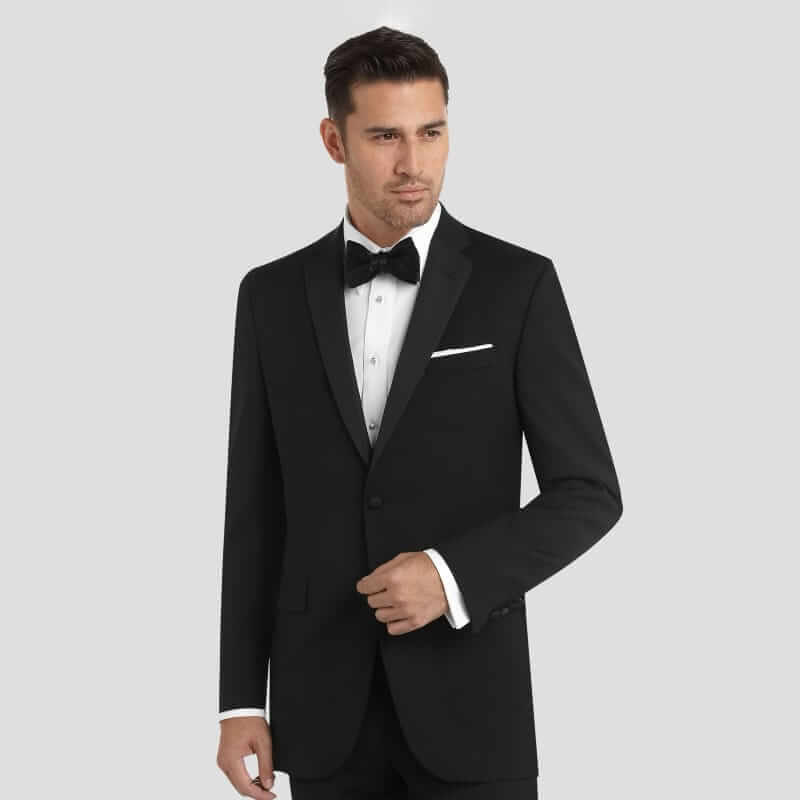 BLACK by Vera Wang Wool tuxedo jacket and pant