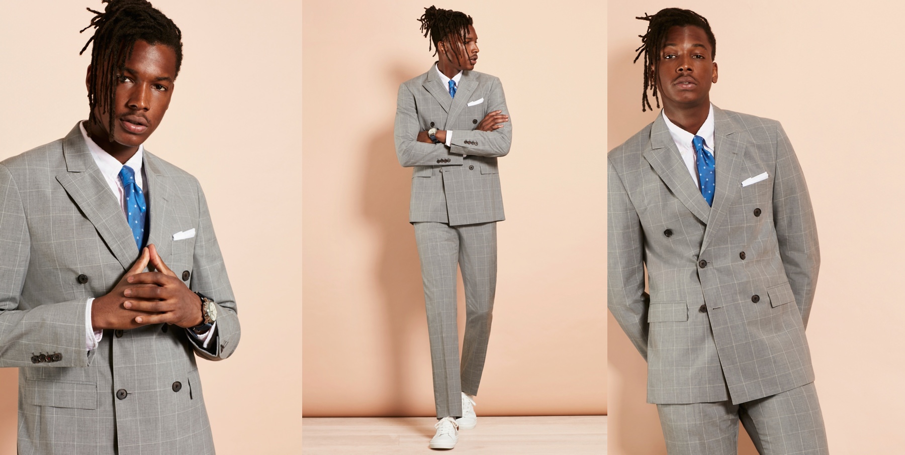how to style relaxed suits