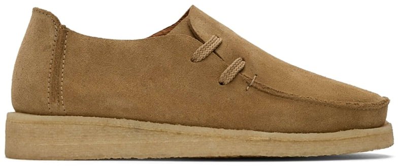 Padmore & Barnes Suede Crepe Derby