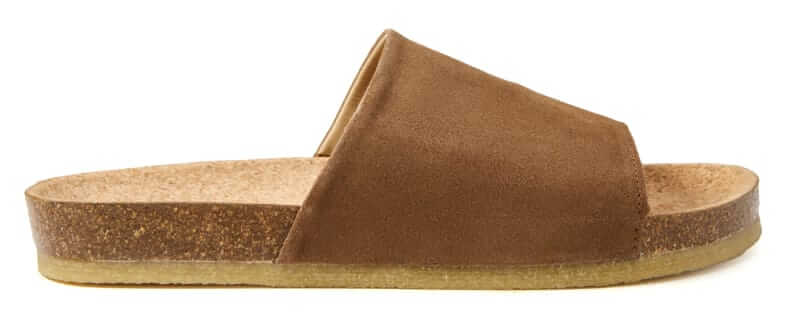 luca suede slide