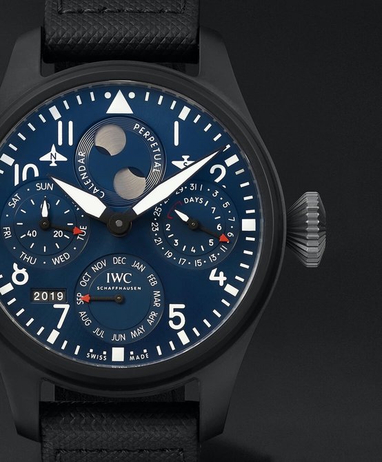IWC Schaffhausen Big Pilot watch size