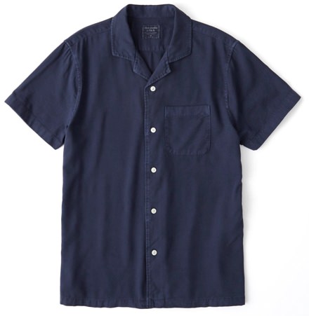 Abercrombie & Fitch Garment-Dyed Signature Fit Shirt