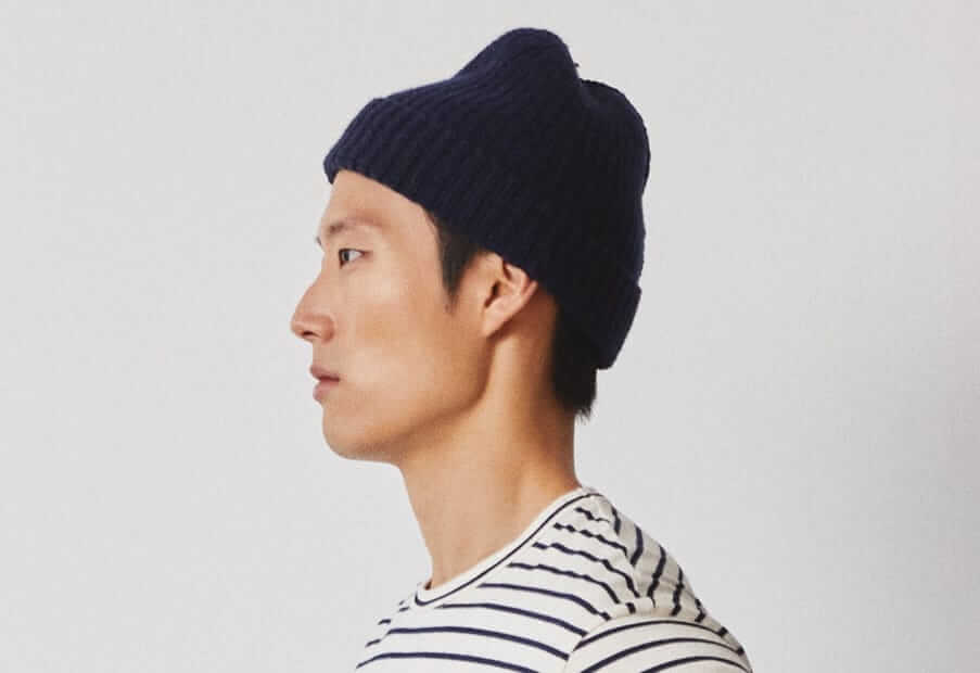 Todd Snyder Italian recycled cashmere beanie