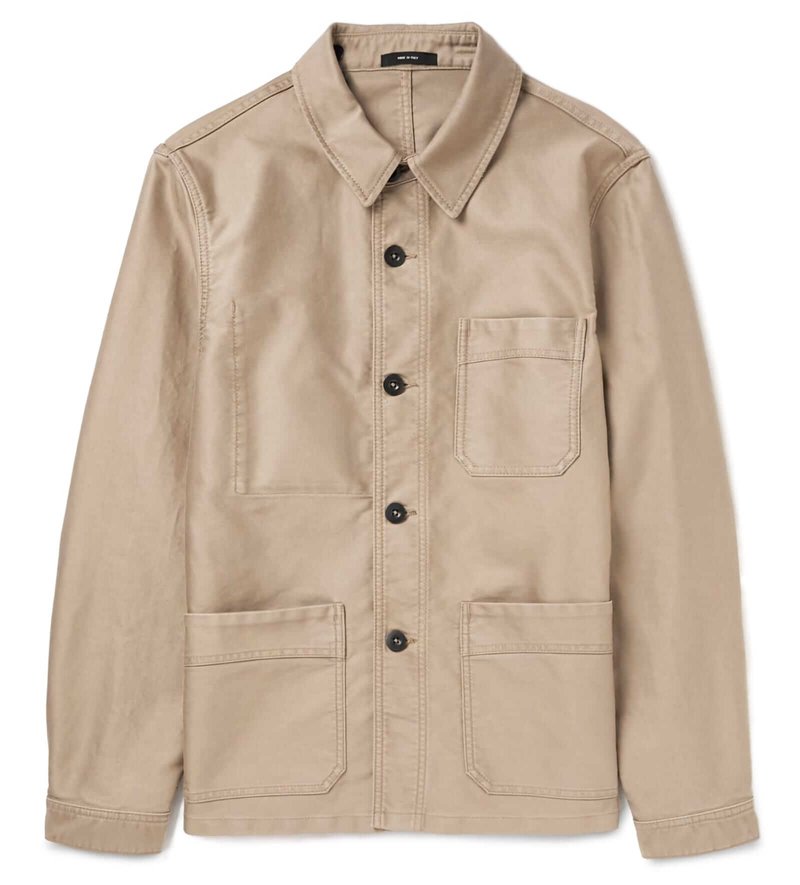 Tom Ford Cotton-Satin Overshirt