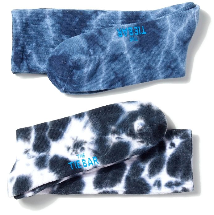 The Tie Bar Tie-Dye Socks