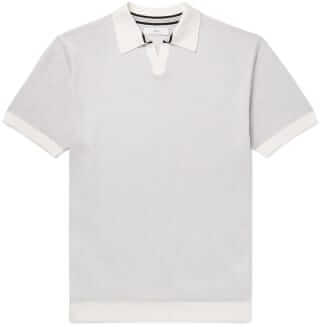 Mr P. Knitted Cotton Polo