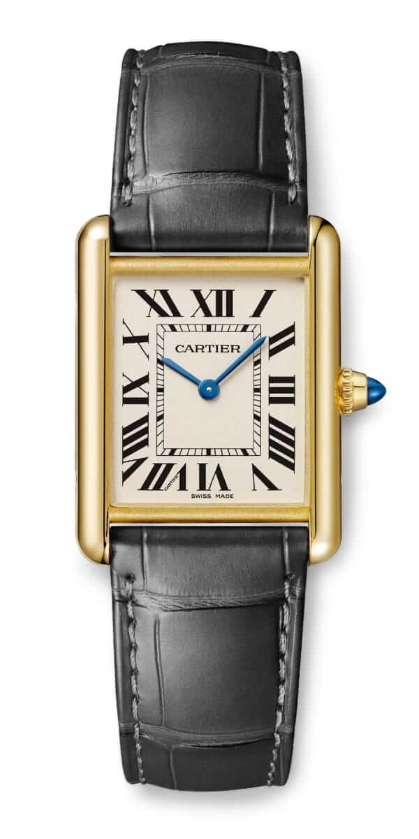 Cartier 18k Gold Tank Watch