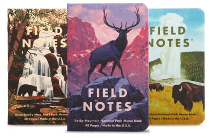 Field Notes National Park Series Notebooks