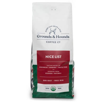Grounds & Hounds Coffee Co. Nice List Blend