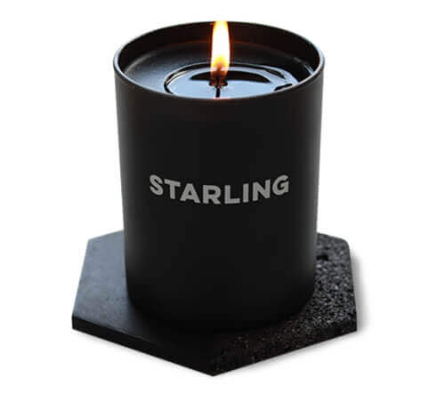 Starling Candles Juniper + Saffron Candle