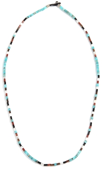 Mikia Silk and Bead Necklace