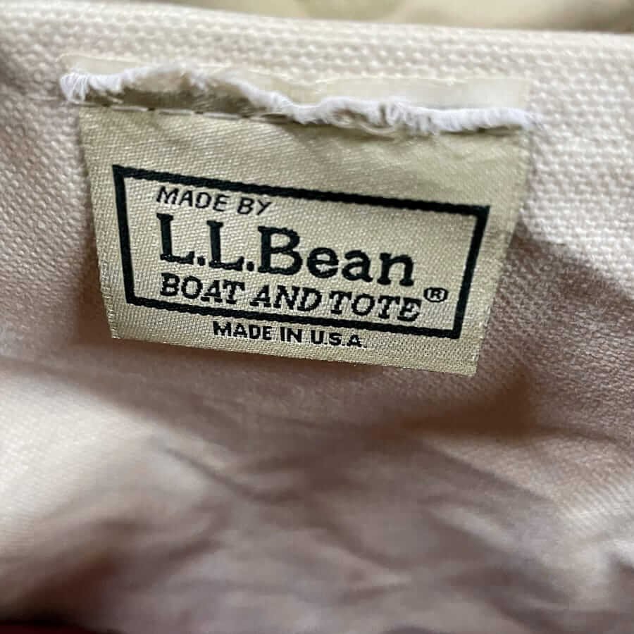 L.L.Bean canvas tote bag history