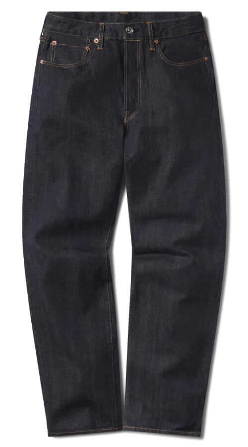 buck mason loomstate full saddle selvedge jean