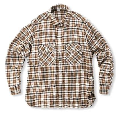 45R Indian Usu Flannel Cotton Work Shirt
