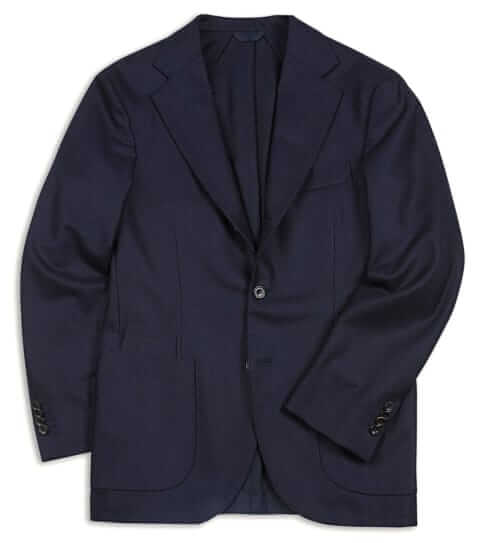 Drake’s Wool flannel tailored jacket