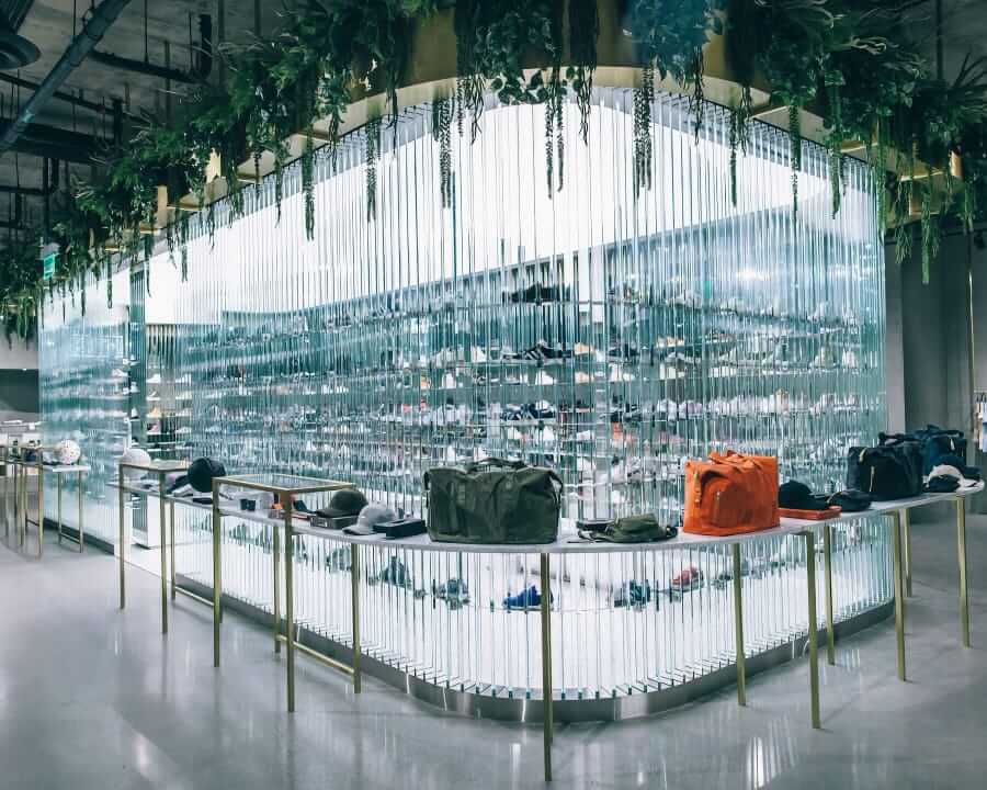 Kith men's shop in Los Angeles, California