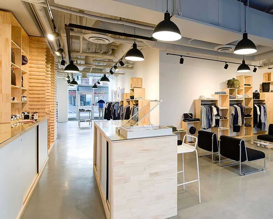 WITTMORE men's shop in the Arts District Los Angeles, California