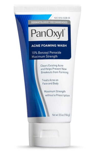 PanOxyl Maximum strength acne foaming wash