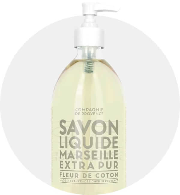 Compagnie de Provence Cotton flower hand soap